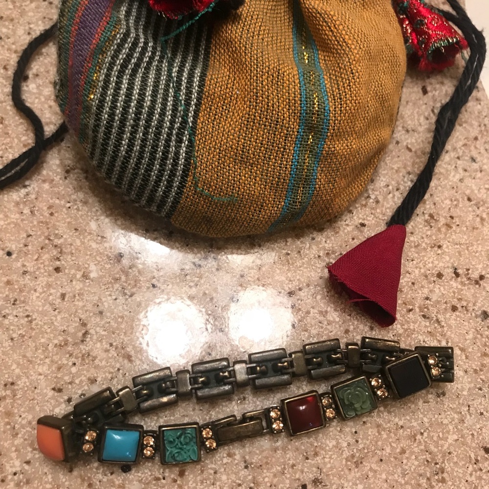 VINTAGE STONES *Bracelet*💎💙💚💛🧡